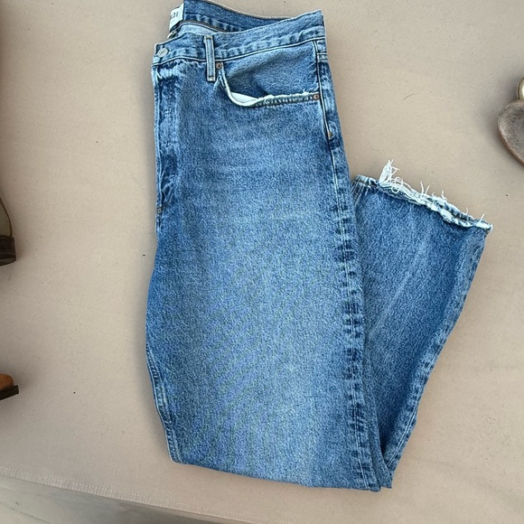 Agolde Denim - Agolde Classic straight Blue Jeans